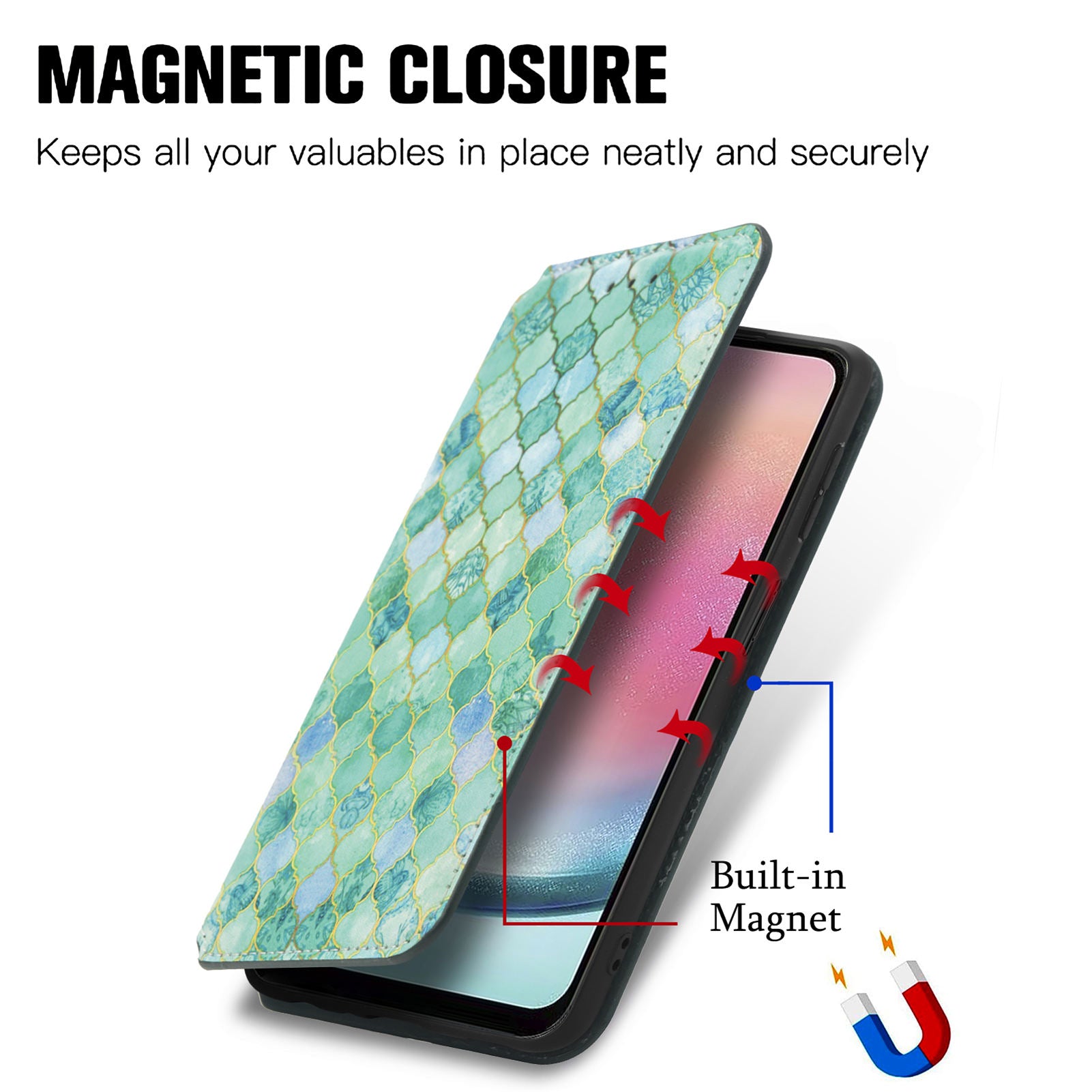 CASENEO 001 Series for Samsung Galaxy A24 4G Pattern Printing Phone Stand Case RFID Blocking Leather Wallet Cover CASENEO 001 Series for Samsung Galaxy A24 4G Pattern Printing Phone Stand Case RFID Blocking Leather Wallet Cover